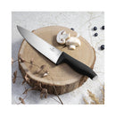 Berlinger Haus Küchenbedarf Haus 10-teiliges Messerset mit Bambus Messerblock Black Silver Collection