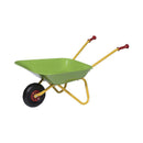 Famio attivo esterno per le carriole esterno in metallo verde e giallo