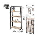 Urban living furniture foldable book frame