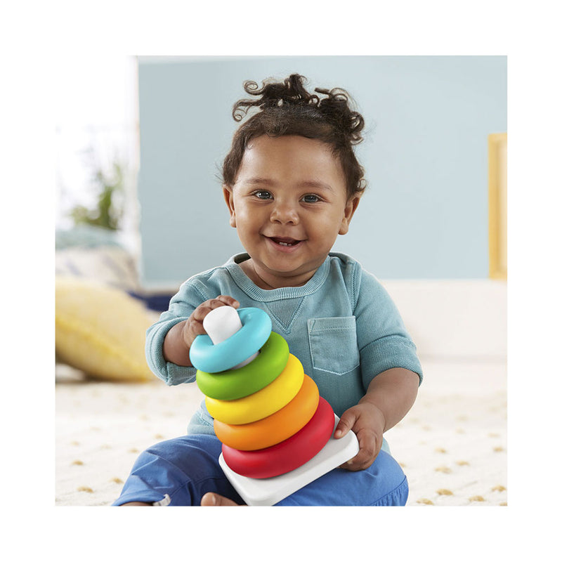 Fisher-Price Baby-Spielzeug Farbring Pyramide