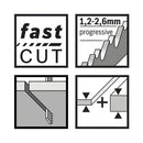 Bosch Bosch Accessori 5 Pollette di sega le lame T 123 x