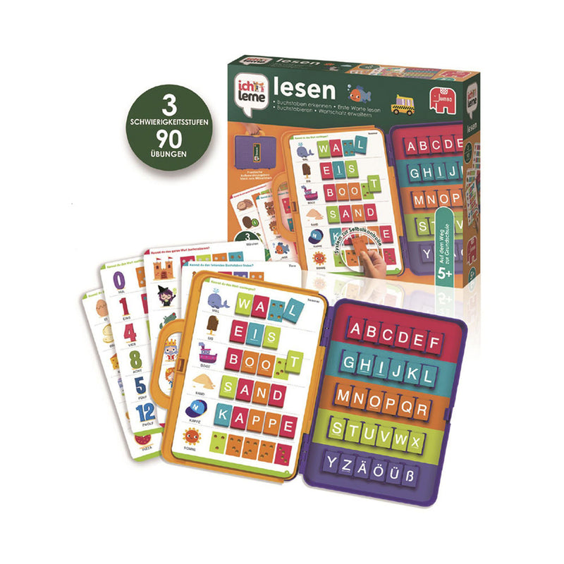 Jumbo Spiele & Puzzles ich lerne lesen Lernspiel