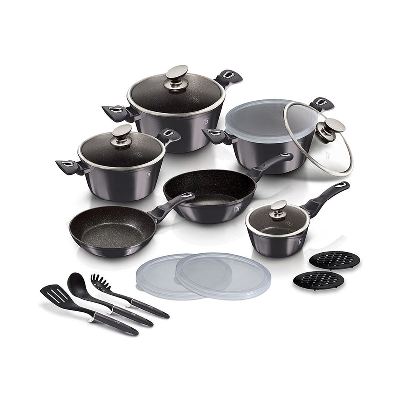 Berlinger Haus Küchenbarf Haus 18 parties HAUT CHARGE HARNESS Metallic Line Carbon Pro Edition