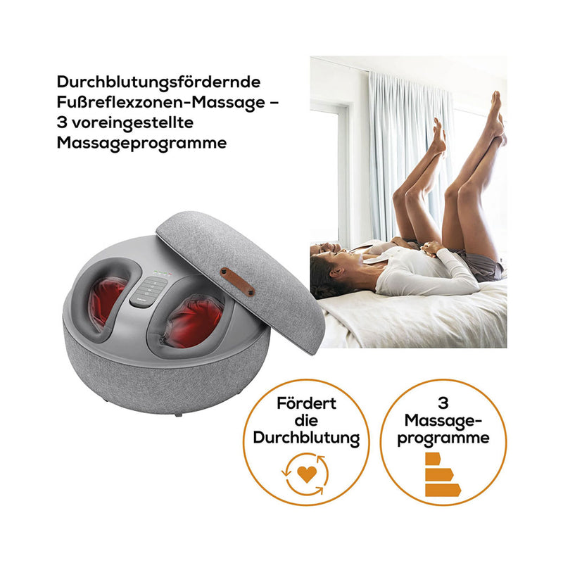 Beurer Gesundheit Shiatsu 2in1 Fussmassagegerät FM120