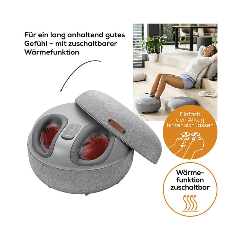 Beurer Gesundheit Shiatsu 2in1 Fussmassagegerät FM120