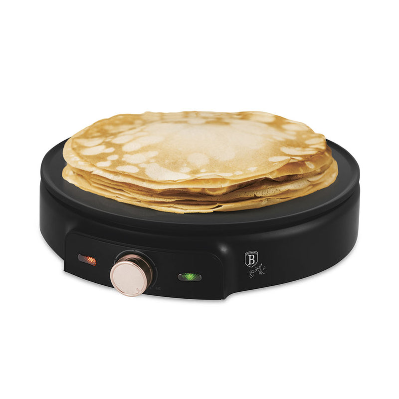 Berlinger Haus Küchenbedarf Haus elektrischer Crepe-Maker Black Rose Collection