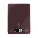 Berlinger Haus Kitchen Supplies House Digital Kitchen Scales max. 5kg matt bordeaux Leonardo Collection