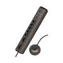 Brennenstuhl Connecteur et couplages Bande de douille 6 fois avec interrupteur d'étape