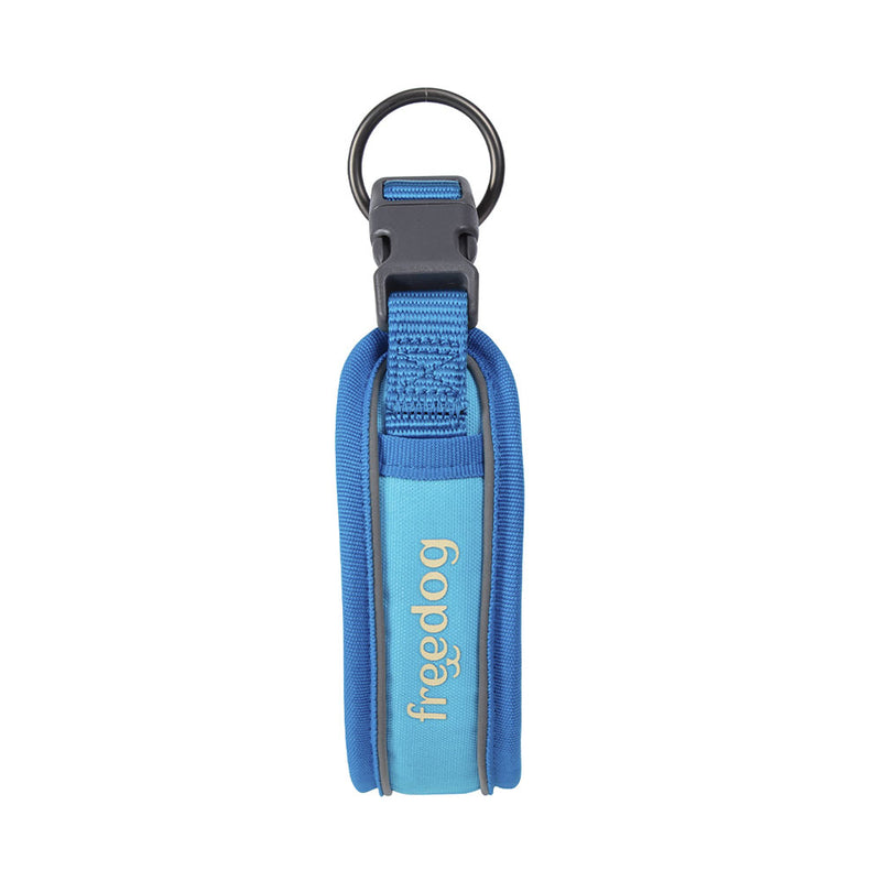 Freedog Hund Unterwegs Halsband Cool Pro Tech blau S