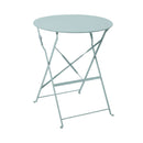 dameco Gartenmöbel Bistro Set Metall Gartentisch und 2 Stühle türkis matt