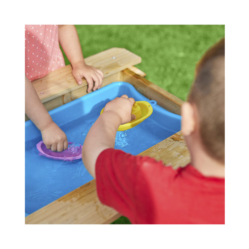 TP Toys Freizeit Outdoor Early Fun Holz Picknick-Tisch & Sandkasten FSC