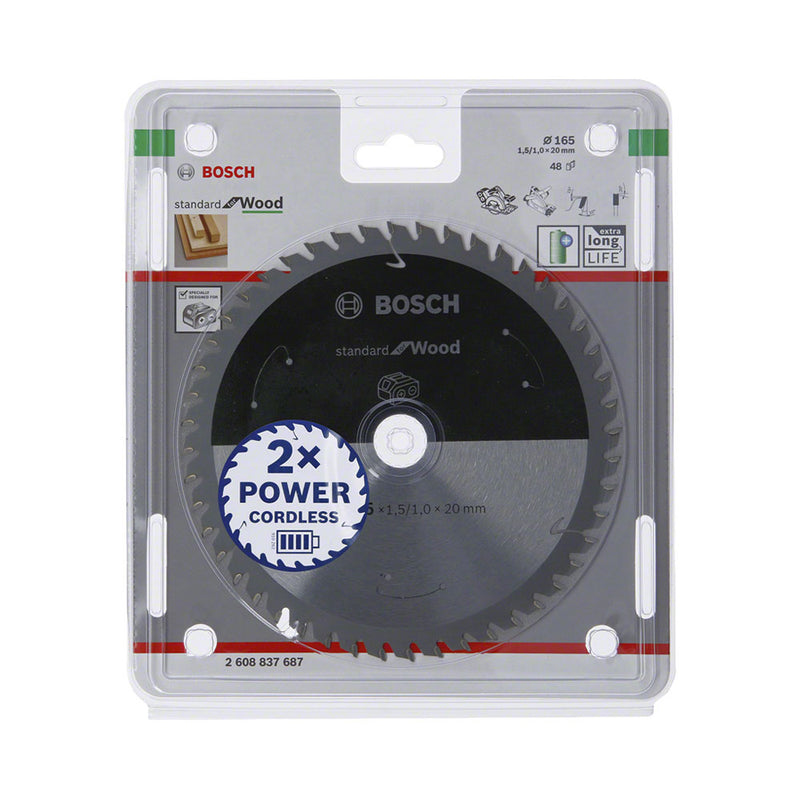 Bosch Bosch Zubehör Kreissägeblatt ST WO H 165x20 T48