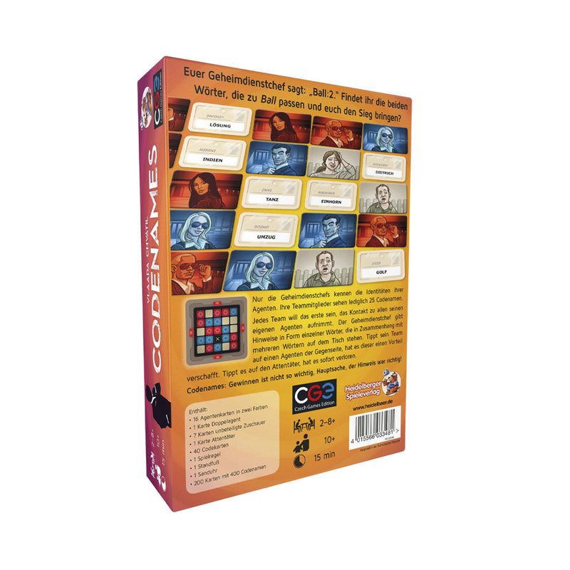 Czech games edition Spiele & Puzzles Codenames - Spiel des Jahres 2016