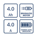 BOSCH Baugeräte 2 Tool Kit 18V GSR+GWS+2x4.0Ah+GAL 0.615.A50.07N