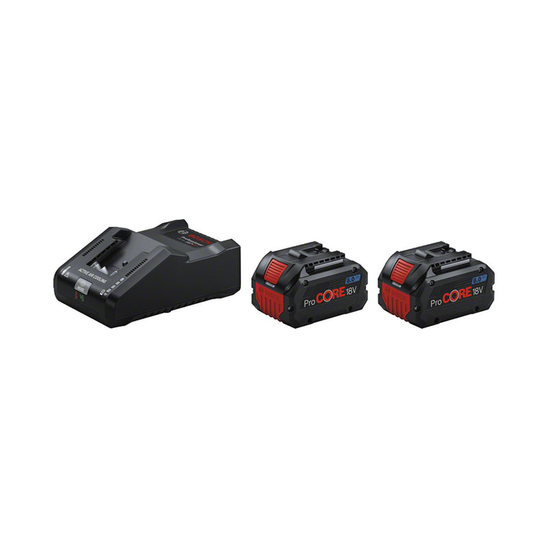 Bosch Bohren & Schrauben Starter Set 2 x ProCORE18V 8.0Ah-Akku inkl. Ladegerät