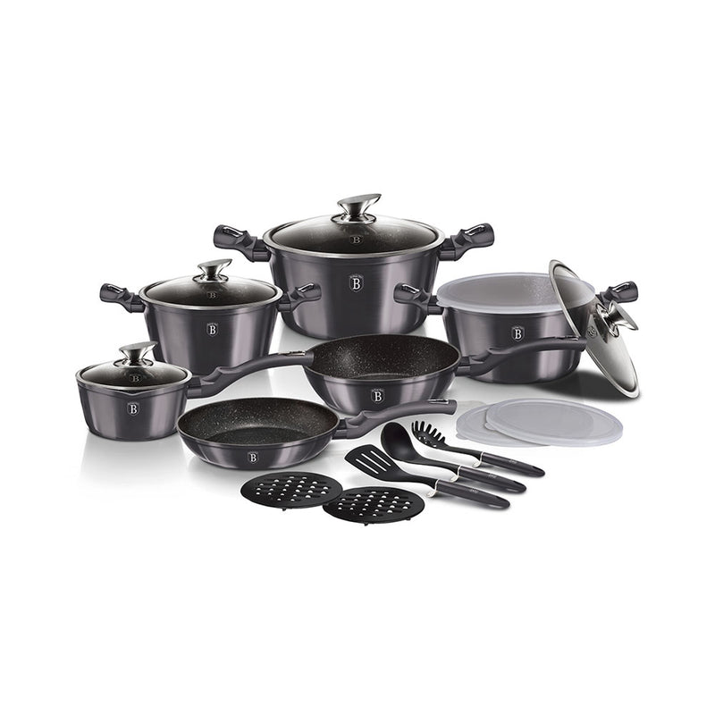 Berlinger Haus Küchenbarf Haus 18 parties HAUT CHARGE HARNESS Metallic Line Carbon Pro Edition