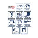 Bosch Professional Baugeräte GOP 18V-34 Akku Multi Cutter solo im Karton 0.601.8G2.001