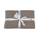 Accessori FS Accessori per la casa Asciugamano 3er ambientato in diverse dimensioni Taupe