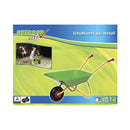 Famio attivo esterno per le carriole esterno in metallo verde e giallo