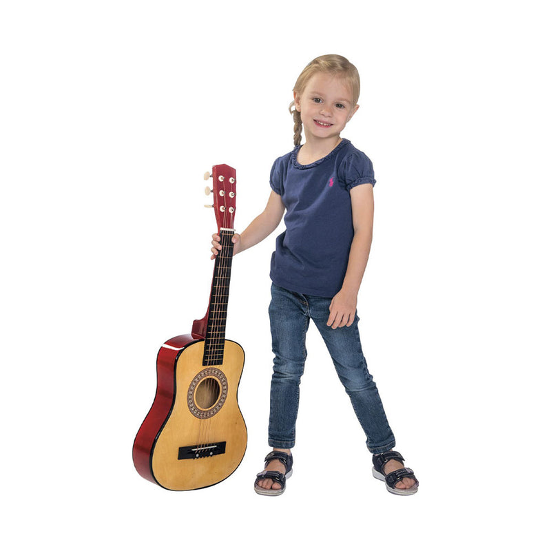 Boogie Bee Kinderzimmer Kindergitarre mit 6 Saiten 75cm