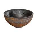 Mr.Grill Feuerschale Rusty mit Grillring 100cm und Zubehör