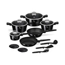 Berlinger Haus Küchenbarf Haus 15-part cooking harness set Black Vantage Collection