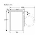 Bosch Waschturm WQG233D2CH & WUU28T10CH