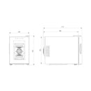 Kibernetik Weinkühlschrank WK18 thermoelektrischer 6 Flaschen