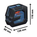 Bosch Baugeräte Linienlaser GLL 20-22 G 0.601.065.601