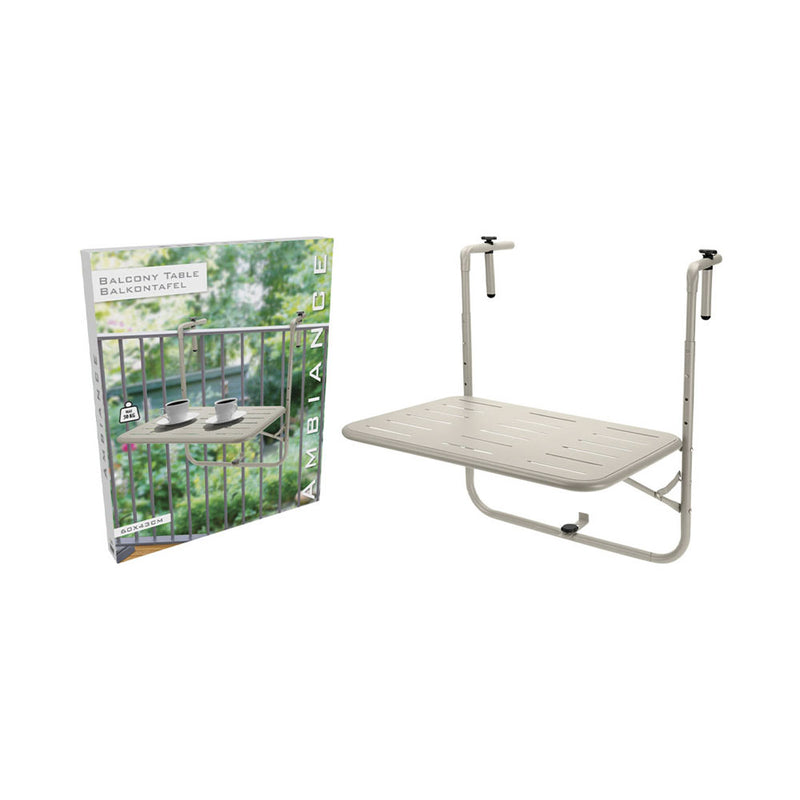 FS-STAR Gartenmöbel Pro Garden Balkonhängetisch beige