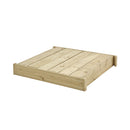 TP Toys Freizeit Outdoor Sandkasten mit Holzdeckel FSC