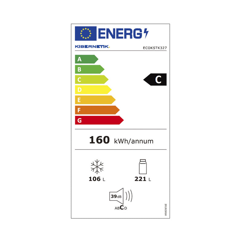 Kibernetik Kühl- Gefrierkombi FSP ECO325 No Frost