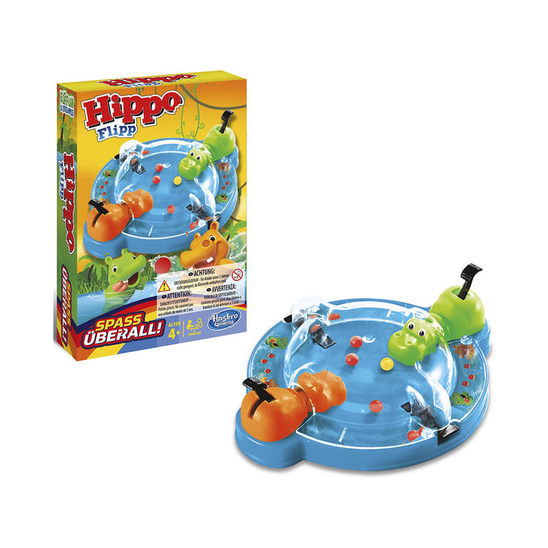 Hasbro Spiele & Puzzles Gaming Hippo Flip Kompakt