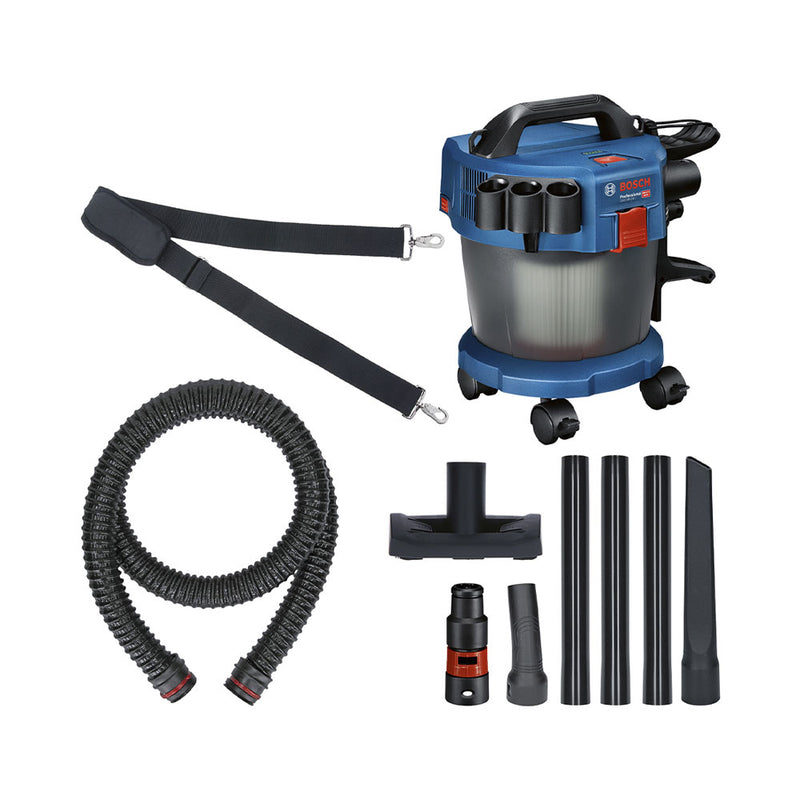 Bosch Professional Baugeräte Akku-Staubsauger GAS 18V-10 L + PC 18V 4.0 Ah + GAL 0.615.A50.07V