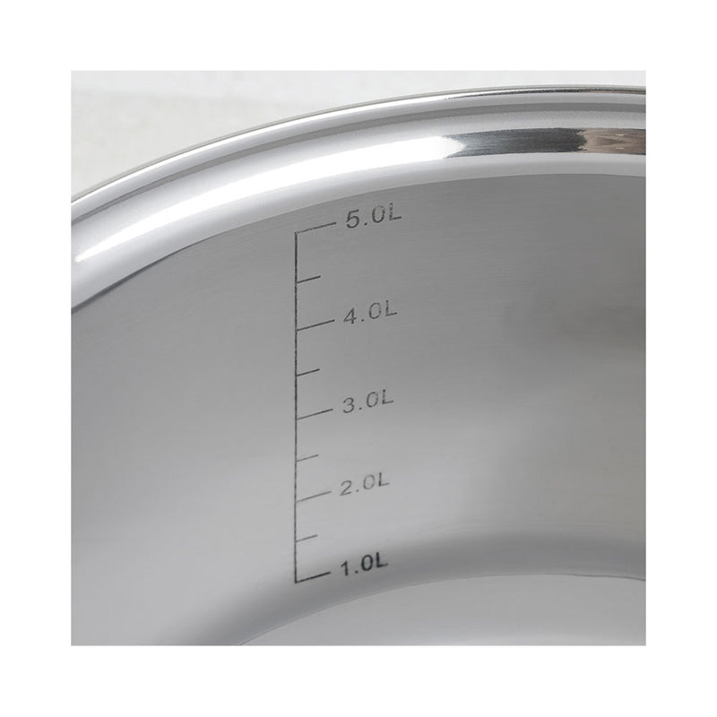 Blaumann Küchenbedarf Kochtopf Set 6.1L/3.6L/2.6L/1.9L Edelstahl Gourmet Line