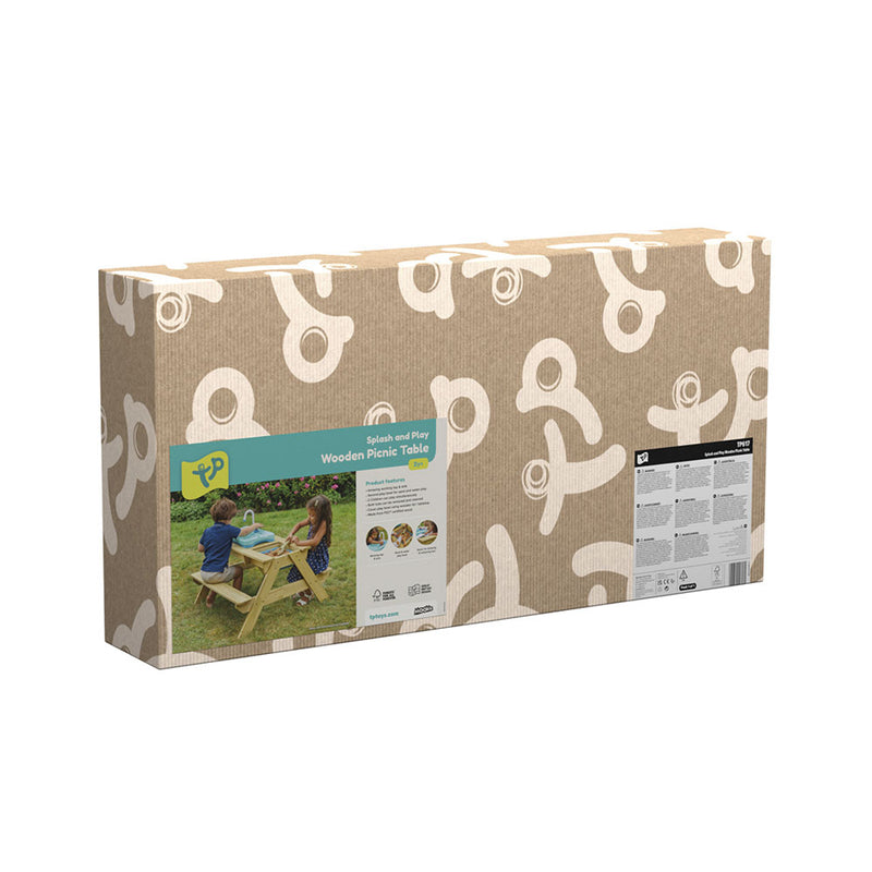 TP Toys Freizeit Outdoor Splash & Play Picknick & Spieltisch FSC
