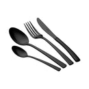 Berlinger Haus Küchenbedarf Haus 24-teiliges Besteck-Set BLACK