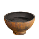 Mr. Grill Fire bowl Rusty with grill ring 100cm and accessories