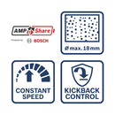 Bosch Bohren & Schrauben GBH 18V-18 Kompakter Bohrhammer 0.611.927.000