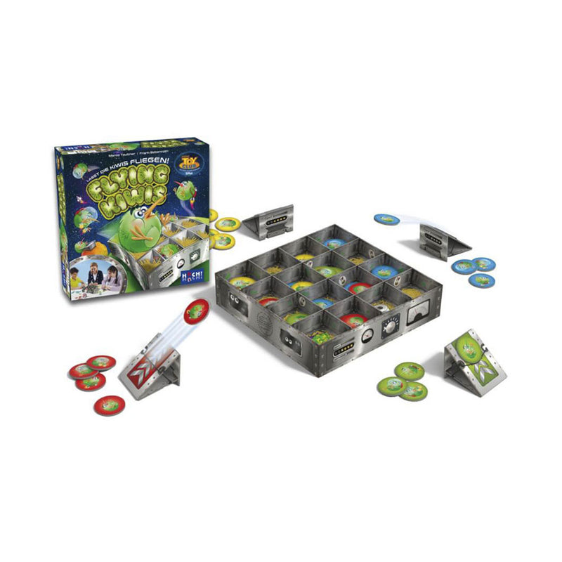 Huch! Spiele & Puzzles 880963-10 Familienspiel Flying Kiwis