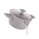 Berlinger Haus Küchenbedarf Haus 15-teiliges Kochgeschirr-Set matt Taupe Collection