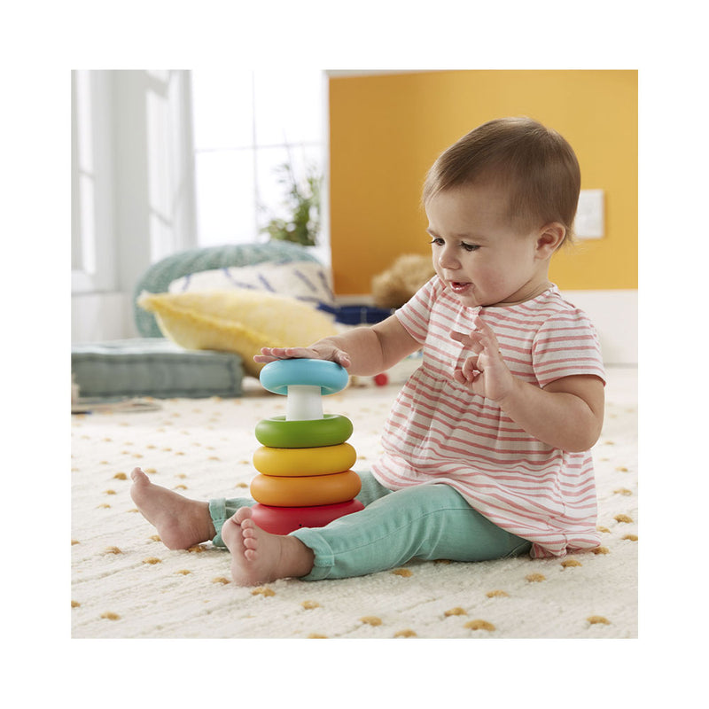 Fisher-Price Baby-Spielzeug Farbring Pyramide