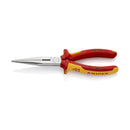 KNIPEX accessories workshop flat -round tongs with cutting edge VDE 200mm