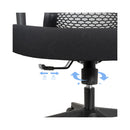 Chaise de bureau de meubles de bureau contini flexseat noir