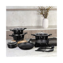 Berlinger Haus Küchenbarf Haus 15-part cooking harness set Black Vantage Collection
