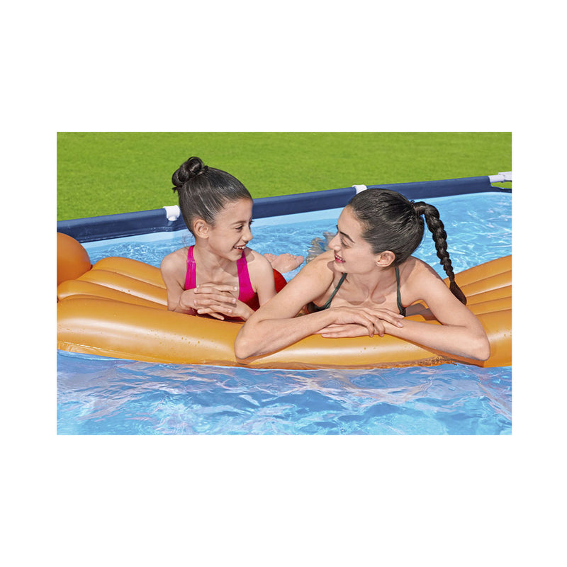 Bestway Leisure Outdoor Steel Pro Frame Pols Set 400x211x81cm. Pompa filtro