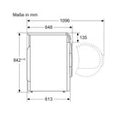 BOSCH Waschturm WQG2330RCH & WGG244ZRCH