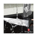 Berlinger Haus Küchenbedarf Haus 10-teiliges Messerset mit Bambus Messerblock Black Silver Collection