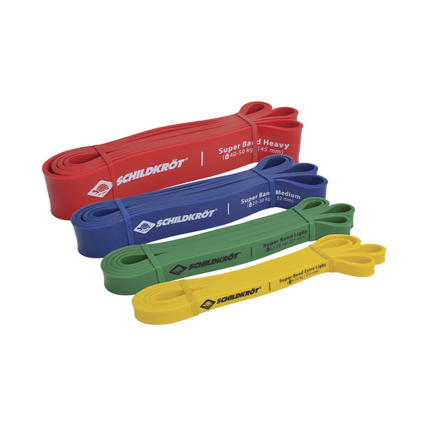 Schildkröt Freizeit Indoor Wiederstandsband Super Band 4er Set