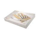 Berlinger Haus Küchenbarf Haus 6-part knife set with bamboo cutting board Matt Chara Collection